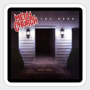 METAL CHURCH MERCH VTG Sticker